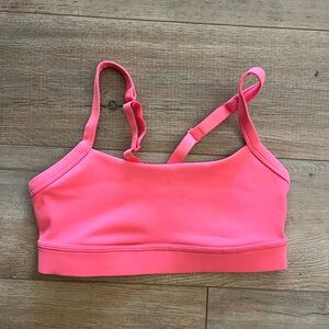 Women's Pink Sports Bra